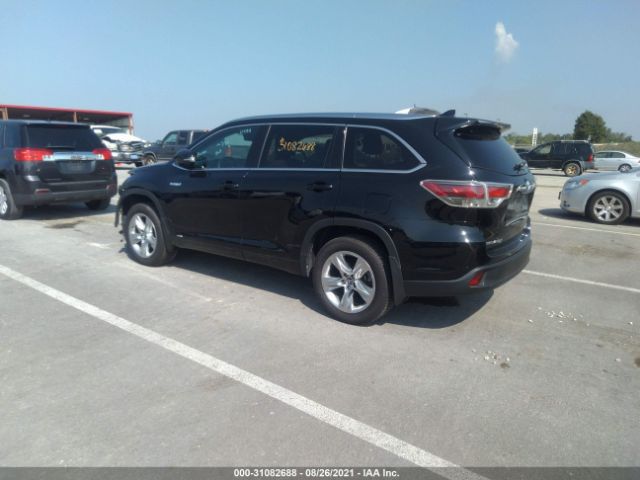 Photo 2 VIN: 5TDDCRFH2GS020123 - TOYOTA HIGHLANDER HYBRID 