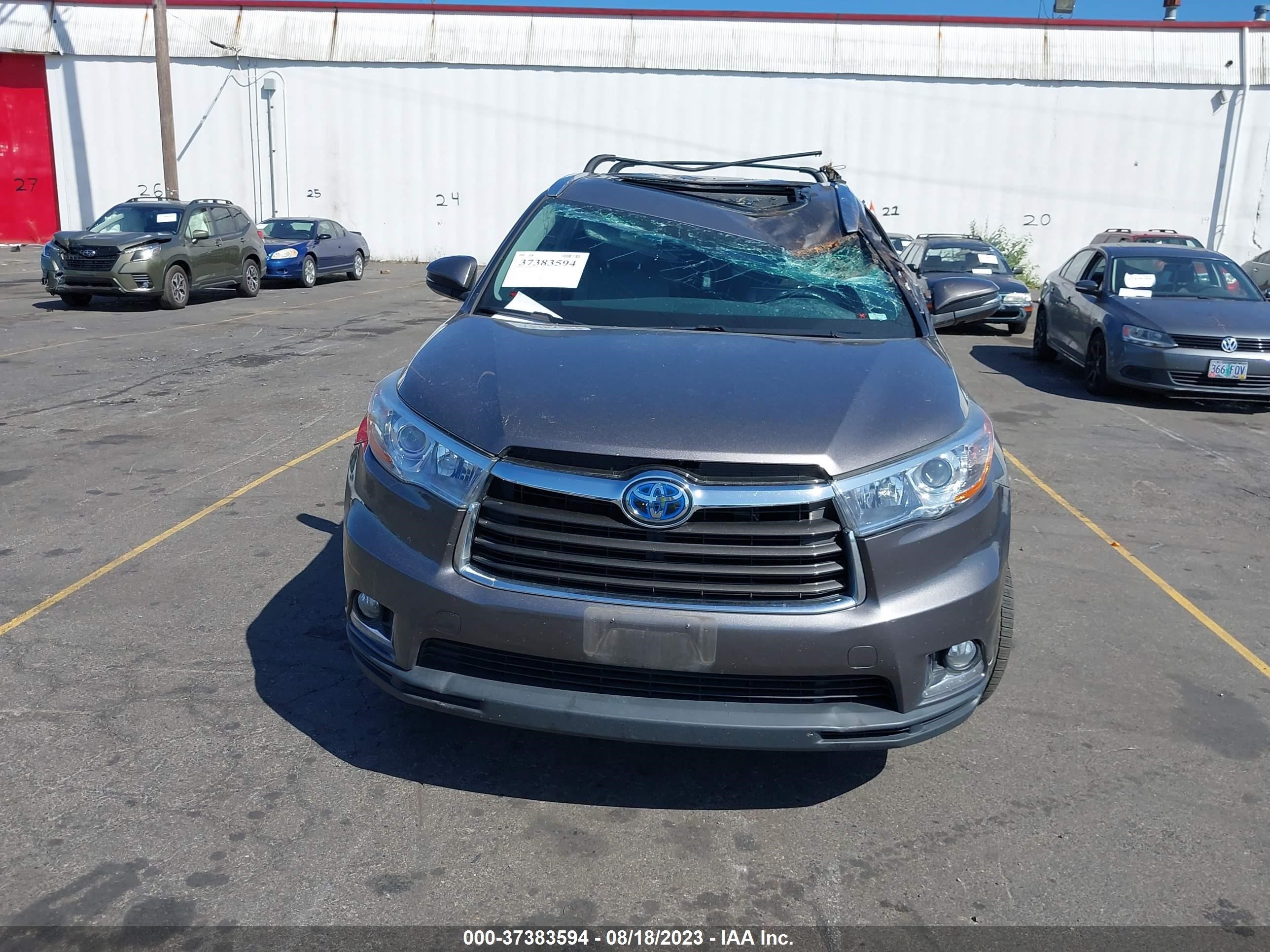 Photo 11 VIN: 5TDDCRFH3GS018042 - TOYOTA HIGHLANDER 