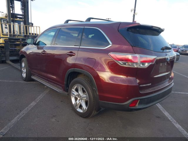 Photo 2 VIN: 5TDDCRFH3GS020292 - TOYOTA HIGHLANDER HYBRID 