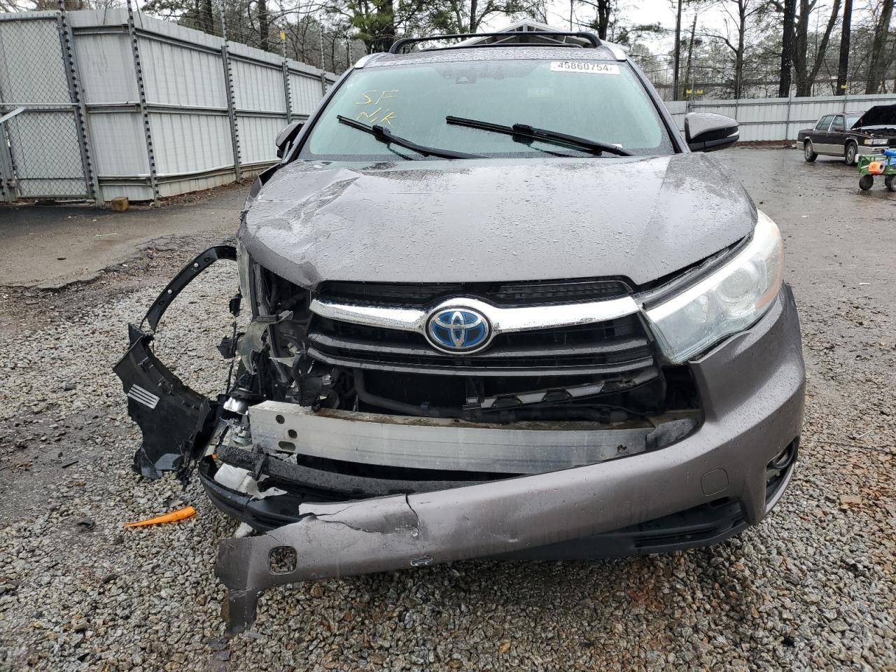 Photo 4 VIN: 5TDDCRFH6GS017144 - TOYOTA HIGHLANDER 