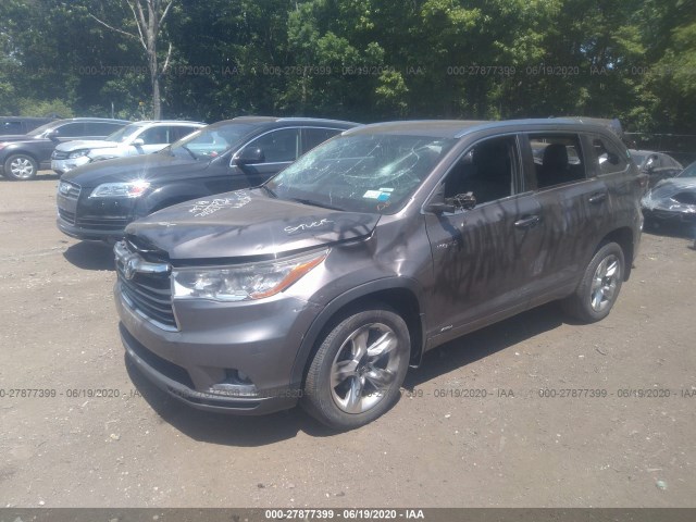 Photo 1 VIN: 5TDDCRFH7GS018335 - TOYOTA HIGHLANDER HYBRID 