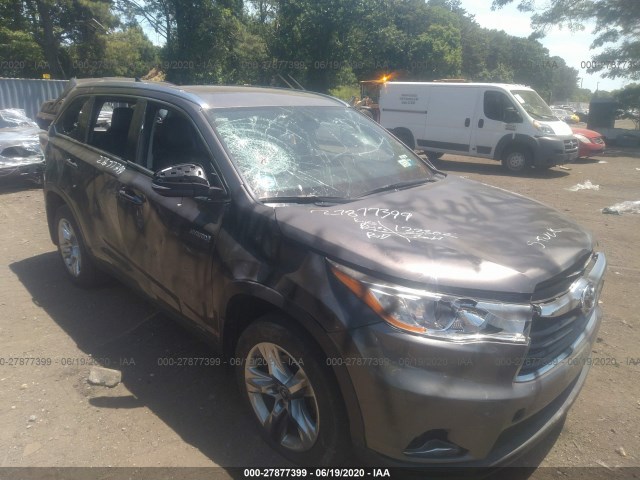 Photo 5 VIN: 5TDDCRFH7GS018335 - TOYOTA HIGHLANDER HYBRID 