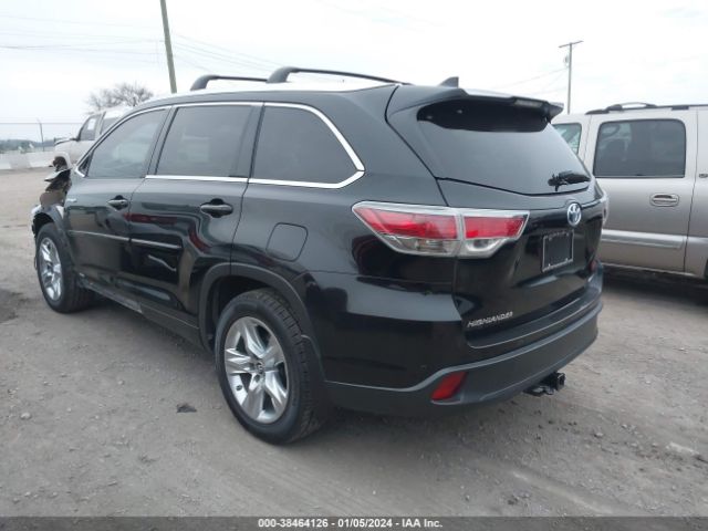 Photo 2 VIN: 5TDDCRFH8GS018649 - TOYOTA HIGHLANDER HYBRID 