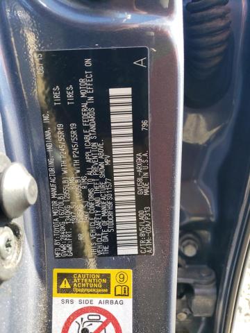 Photo 12 VIN: 5TDDCRFH9FS011577 - TOYOTA HIGHLANDER 