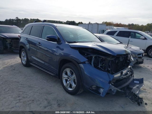 Photo 0 VIN: 5TDDCRFHXFS011720 - TOYOTA HIGHLANDER HYBRID 