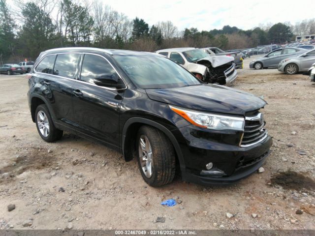 Photo 0 VIN: 5TDDCRFHXFS012317 - TOYOTA HIGHLANDER HYBRID 