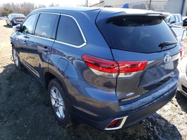 Photo 2 VIN: 5TDDGRFH1KS059914 - TOYOTA HIGHLANDER 