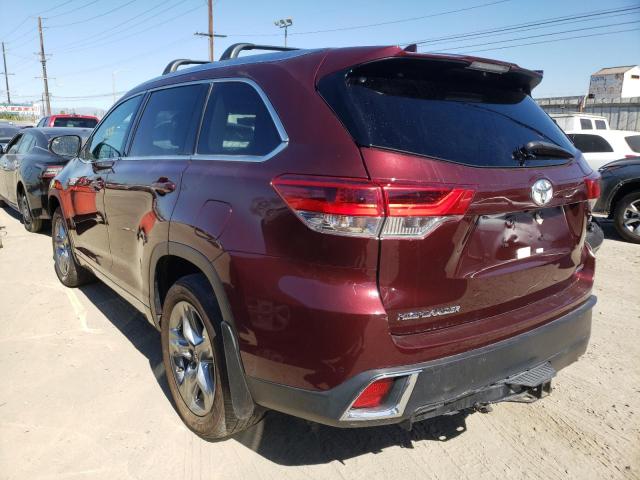 Photo 2 VIN: 5TDDGRFH3KS060417 - TOYOTA HIGHLANDER 