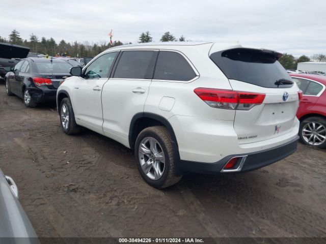 Photo 2 VIN: 5TDDGRFH3KS077606 - TOYOTA HIGHLANDER HYBRID 