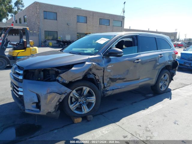 Photo 1 VIN: 5TDDGRFH5KS064212 - TOYOTA HIGHLANDER 