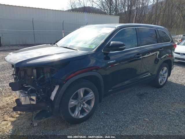 Photo 1 VIN: 5TDDGRFH6KS062419 - TOYOTA HIGHLANDER HYBRID 