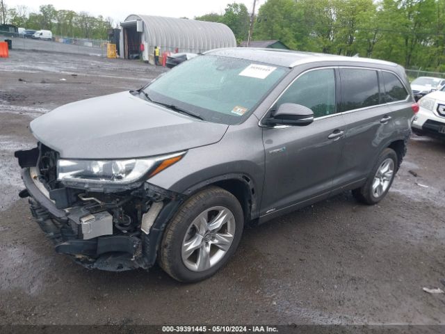 Photo 1 VIN: 5TDDGRFH8HS030998 - TOYOTA HIGHLANDER HYBRID 