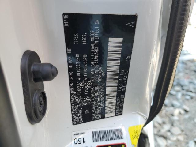 Photo 12 VIN: 5TDDK3DC0GS130367 - TOYOTA SIENNA XLE 