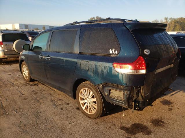 Photo 1 VIN: 5TDDK3DC1CS046181 - TOYOTA SIENNA XLE 