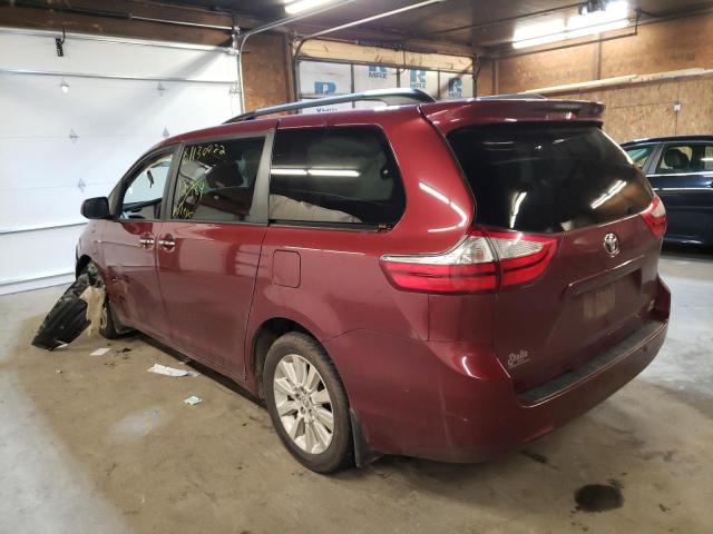 Photo 2 VIN: 5TDDK3DC1GS141152 - TOYOTA SIENNA XLE 