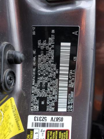 Photo 12 VIN: 5TDDK3DC2CS046688 - TOYOTA SIENNA XLE 