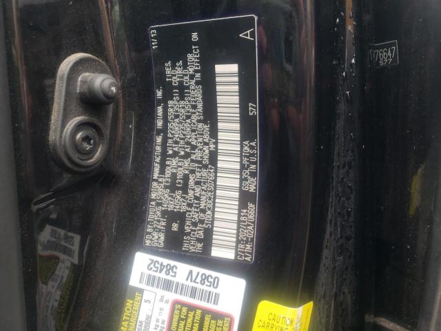 Photo 9 VIN: 5TDDK3DC2ES076647 - TOYOTA SIENNA XLE 