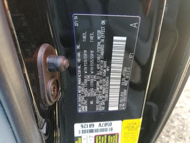 Photo 12 VIN: 5TDDK3DC2ES090449 - TOYOTA SIENNA XLE 