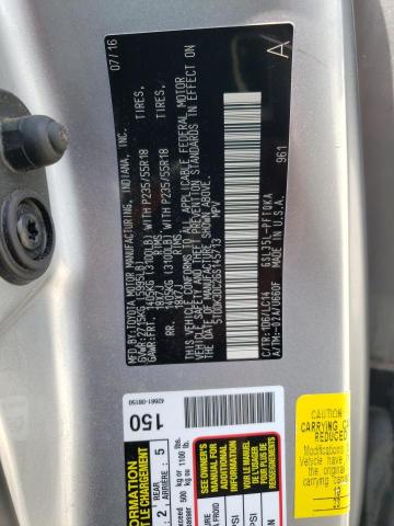 Photo 12 VIN: 5TDDK3DC2GS145713 - TOYOTA SIENNA XLE 