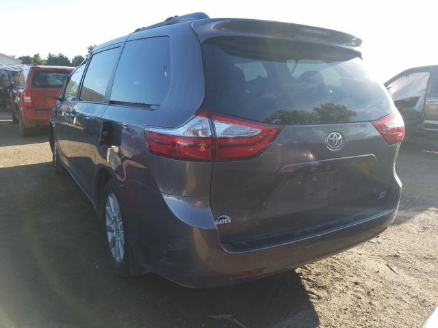 Photo 2 VIN: 5TDDK3DC2GS145968 - TOYOTA SIENNA XLE 