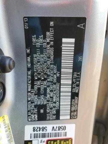 Photo 12 VIN: 5TDDK3DC4DS058682 - TOYOTA SIENNA XLE 