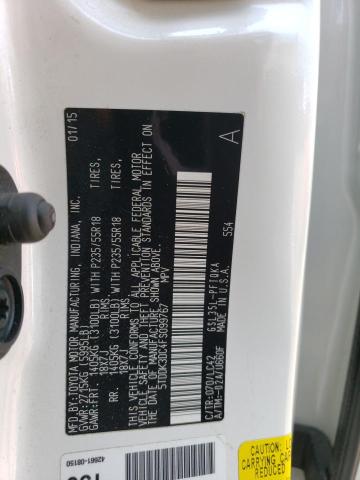 Photo 12 VIN: 5TDDK3DC4FS099767 - TOYOTA SIENNA XLE 