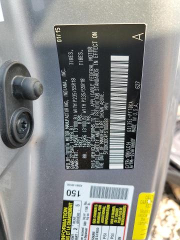 Photo 13 VIN: 5TDDK3DC4FS100688 - TOYOTA SIENNA XLE 