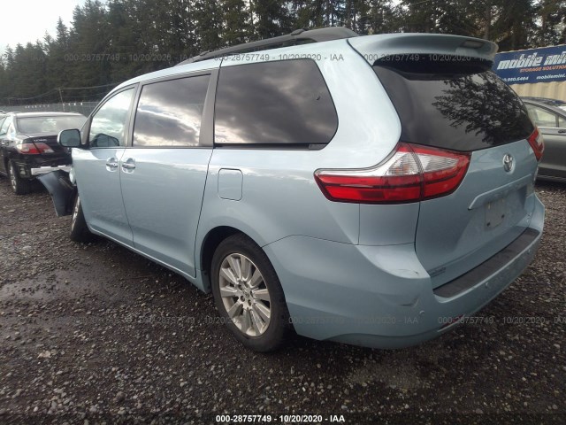 Photo 2 VIN: 5TDDK3DC4FS119354 - TOYOTA SIENNA 