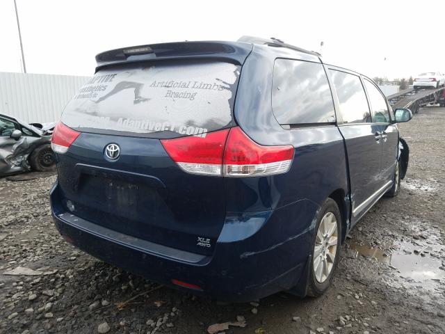 Photo 3 VIN: 5TDDK3DC5BS015711 - TOYOTA SIENNA XLE 