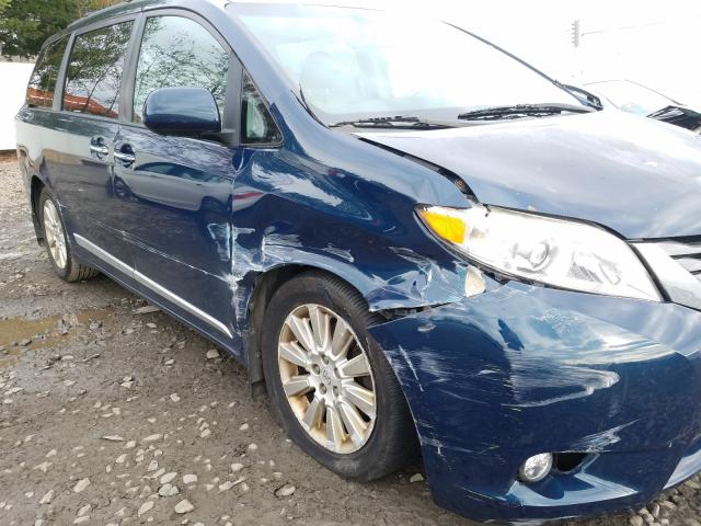 Photo 8 VIN: 5TDDK3DC5BS015711 - TOYOTA SIENNA XLE 