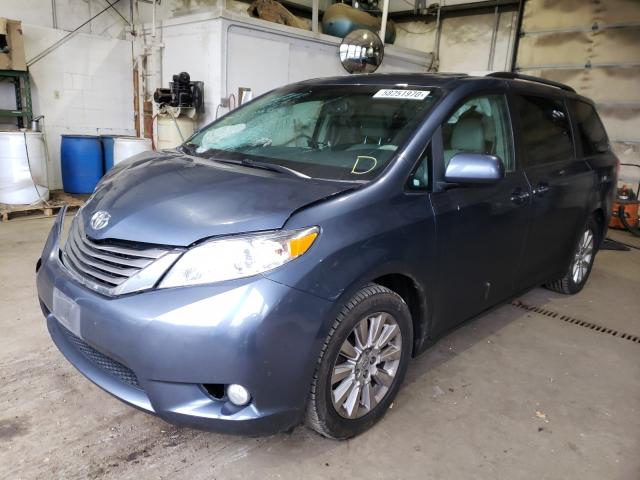 Photo 1 VIN: 5TDDK3DC5ES076691 - TOYOTA SIENNA XLE 