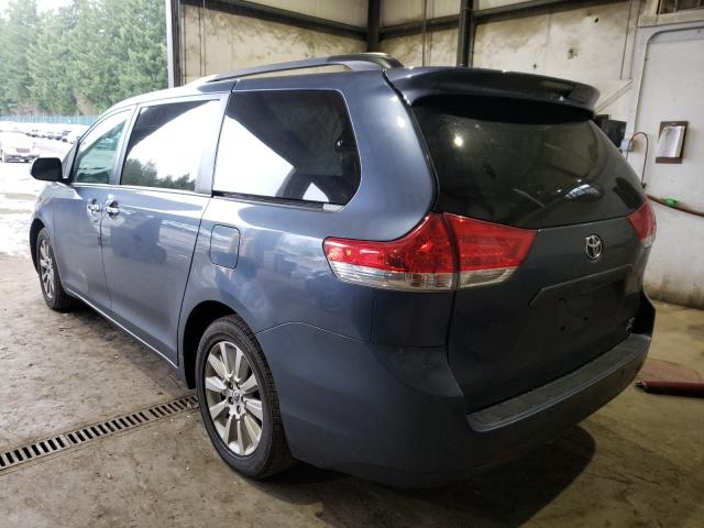 Photo 2 VIN: 5TDDK3DC5ES076691 - TOYOTA SIENNA XLE 