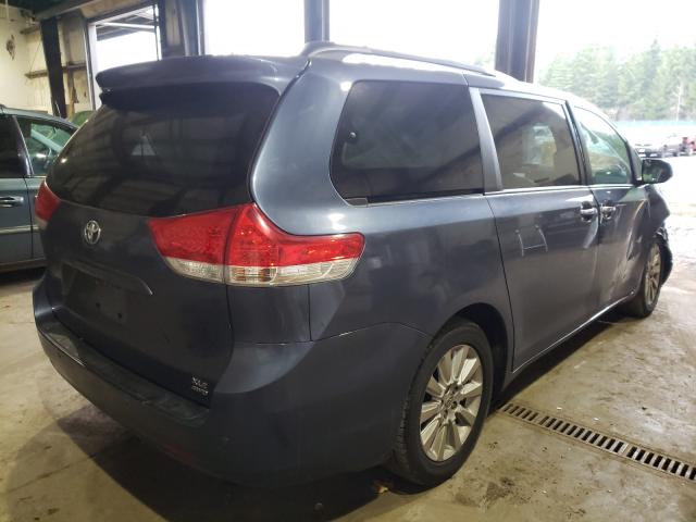 Photo 3 VIN: 5TDDK3DC5ES076691 - TOYOTA SIENNA XLE 