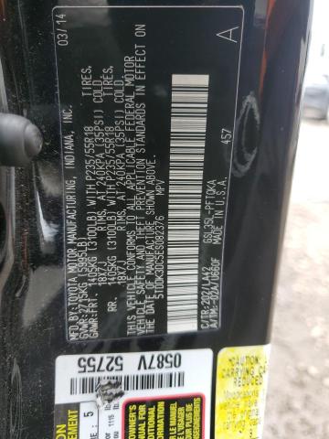 Photo 12 VIN: 5TDDK3DC5ES082376 - TOYOTA SIENNA XLE 