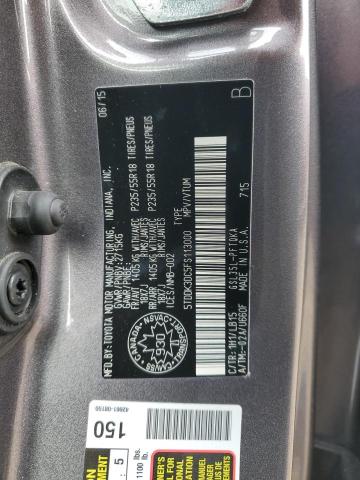 Photo 11 VIN: 5TDDK3DC5FS113000 - TOYOTA SIENNA XLE 