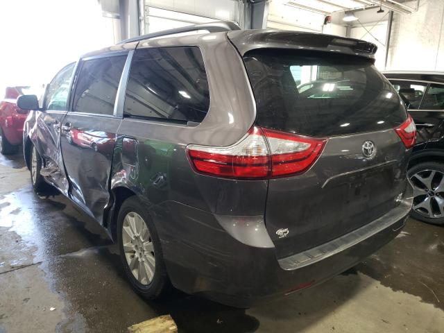 Photo 2 VIN: 5TDDK3DC5FS124322 - TOYOTA SIENNA XLE 