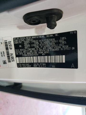 Photo 12 VIN: 5TDDK3DC6BS015054 - TOYOTA SIENNA XLE 