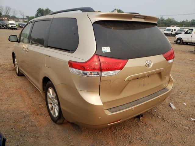 Photo 2 VIN: 5TDDK3DC6BS023249 - TOYOTA SIENNA XLE 