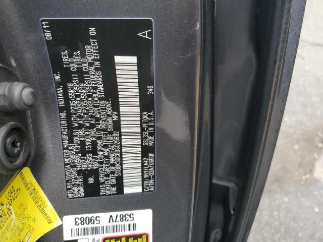 Photo 11 VIN: 5TDDK3DC6BS029682 - TOYOTA SIENNA XLE 