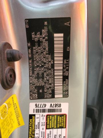 Photo 12 VIN: 5TDDK3DC6CS048640 - TOYOTA SIENNA XLE 