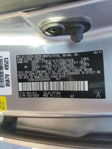 Photo 12 VIN: 5TDDK3DC6DS066685 - TOYOTA SIENNA XLE 