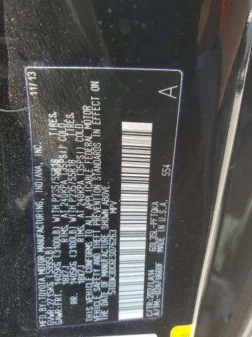 Photo 12 VIN: 5TDDK3DC6ES076263 - TOYOTA SIENNA XLE 