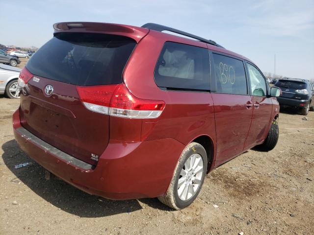 Photo 3 VIN: 5TDDK3DC6ES093242 - TOYOTA SIENNA XLE 