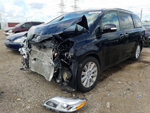 Photo 1 VIN: 5TDDK3DC6FS097115 - TOYOTA SIENNA XLE 