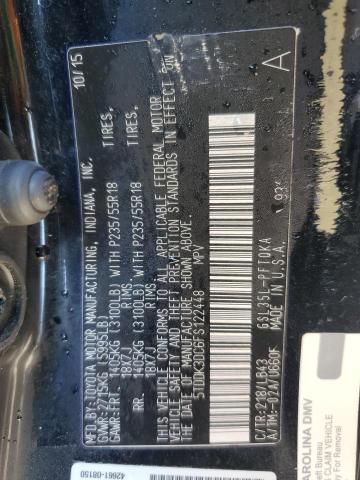 Photo 12 VIN: 5TDDK3DC6FS122448 - TOYOTA ALL MODELS 