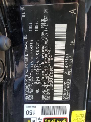 Photo 9 VIN: 5TDDK3DC6GS130759 - TOYOTA SIENNA XLE 