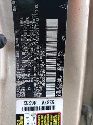 Photo 12 VIN: 5TDDK3DC7BS012776 - TOYOTA SIENNA XLE 