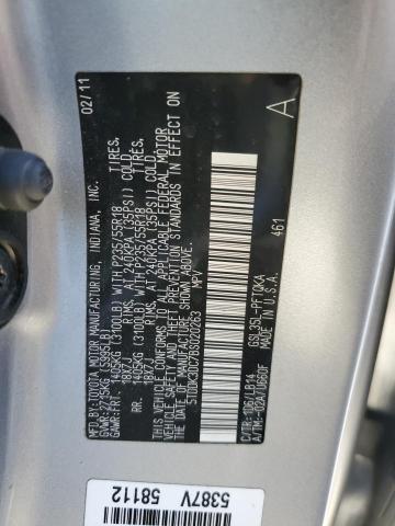 Photo 12 VIN: 5TDDK3DC7BS020263 - TOYOTA SIENNA XLE 