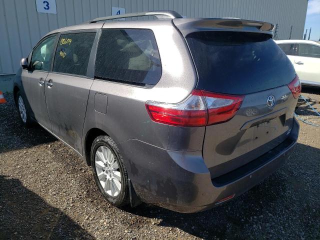 Photo 2 VIN: 5TDDK3DC7FS111636 - TOYOTA SIENNA XLE 