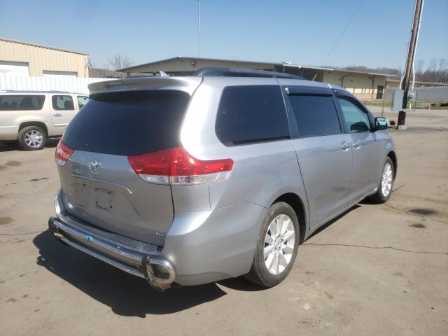 Photo 3 VIN: 5TDDK3DC8BS002709 - TOYOTA SIENNA XLE 